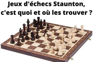 jeu dechecs staunton