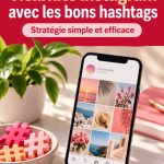 Un post Instagram mettant en valeur des hashtags pour boostez la visibilité